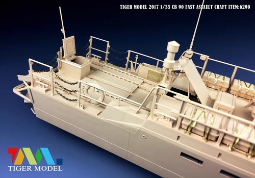 Tiger Model 1/35 #6290 Sweden CB-90/Combat Boat 90 Fast Assault Craft 1991-Prese - Picture 5 of 17