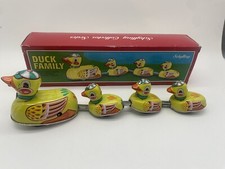 Schylling Duck Family Tin Toy Wind Up