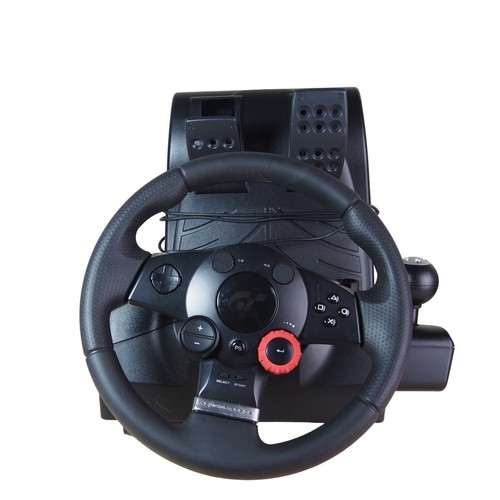 Logitech Driving Force GT (Gran Turismo) Wheel, Shifter, Pedals, PS2. PS3, PC