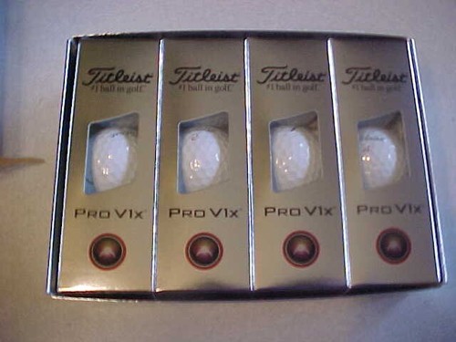 NEW 2025 6 DOZEN 72 GOLF BALLS TITLEIST WHITE PRO V1x GOLF BALLS NO EXTRA LOGOS - Picture 4 of 6