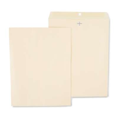 Staples Clasp Extra-Heavyweight Envelopes 12'' x 15-1/2'' Manila 100/BX 122150