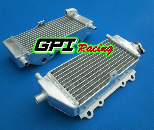 Aluminum Radiator Kit For Kawasaki KX 125 KX125 2003-2008 2004 2005 2006 2007 - Picture 9 of 10