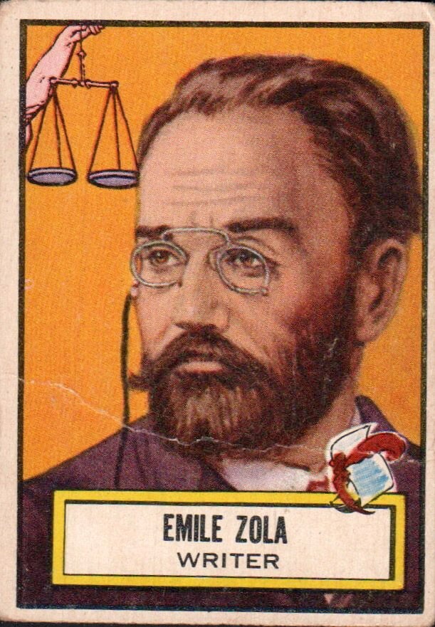1952 Topps Look 'n See #121 Emile Zola C607 | eBay