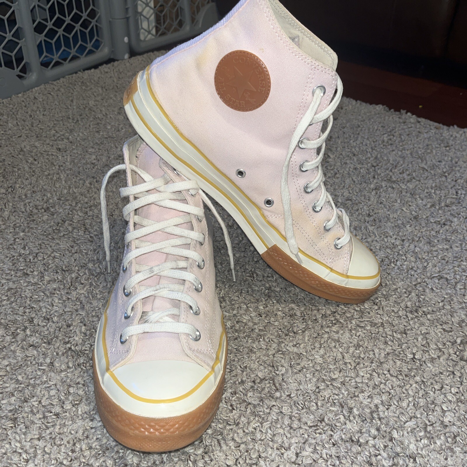 Converse Chuck 70 High Top Pink Shoe. Size 11 MENS, 1… Gem