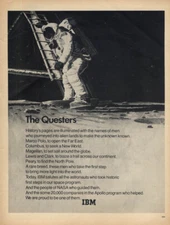 The Questers: IBM for Apollo 11 on the Moon ad L