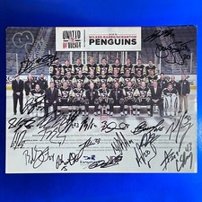 2014-2015 Wilkes-Barre/Scranton Penguins TEAM SIGNED AUTOGRAPH PHOTO 8.5x11