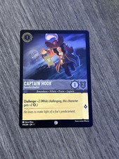 Disney Lorcana 174/204 Captain Hook Forceful Duelist - FOIL