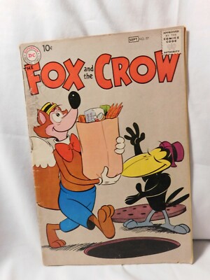 THE FOX AND THE CROW 1959 Comic Book Issue 57 VINTAGE