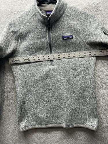 Maglione Patagonia Better 1/4 zip pile uomo XS pullover tasca petto outdoor - Foto 9 di 14
