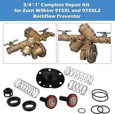 3/4"-1" Complete Repair Kit Fits Wilkins Backflow Preventer Zurn 975XL & 975XL2