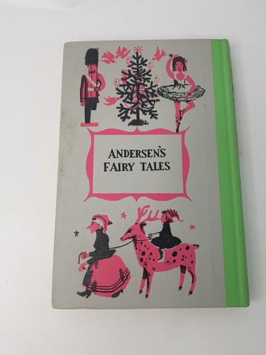 1956 Andersen's Fairy Tales Hans Christian Hardcover Vtg Children's Story Book - Picture 2 of 11