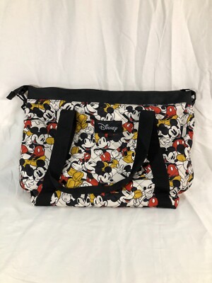 Disney Mickey Mouse Tote Bag Bioworld Travel Gym Weekender Shoulder Bag