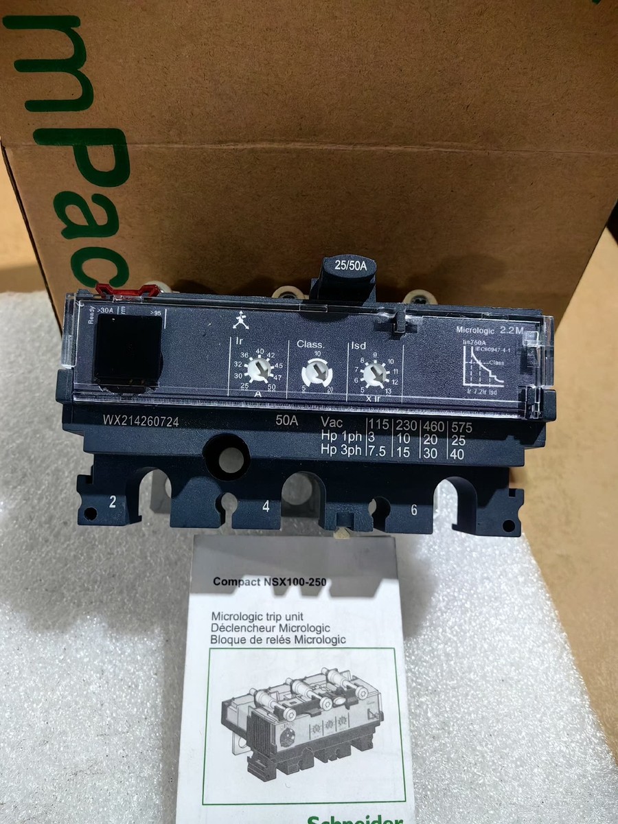 1PCS NEW C1032M050 50A 3P electronic trip unit Schneider | eBay