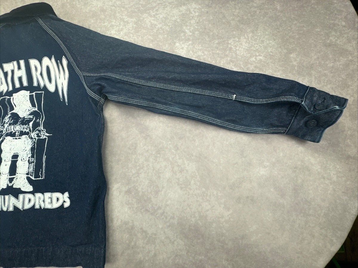 The Hundreds X Death Row Records Blue Denim Jean Jacket The Hundreds X Death Row Records Blue Denim Jean Jacket