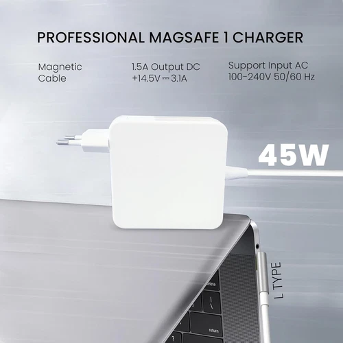 Caricatore Mac Book Air 45W L Tip Adattatore Caricatore per Mac Air 11" 13" A123