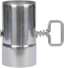 FIREHIKING Stove Pipe with Damper 2.36 inch Control Stainless Steel Chimney... 