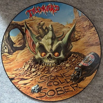 Tankard - Stone Cold Sober Picture Disc Vinyl 12'' von 1992
