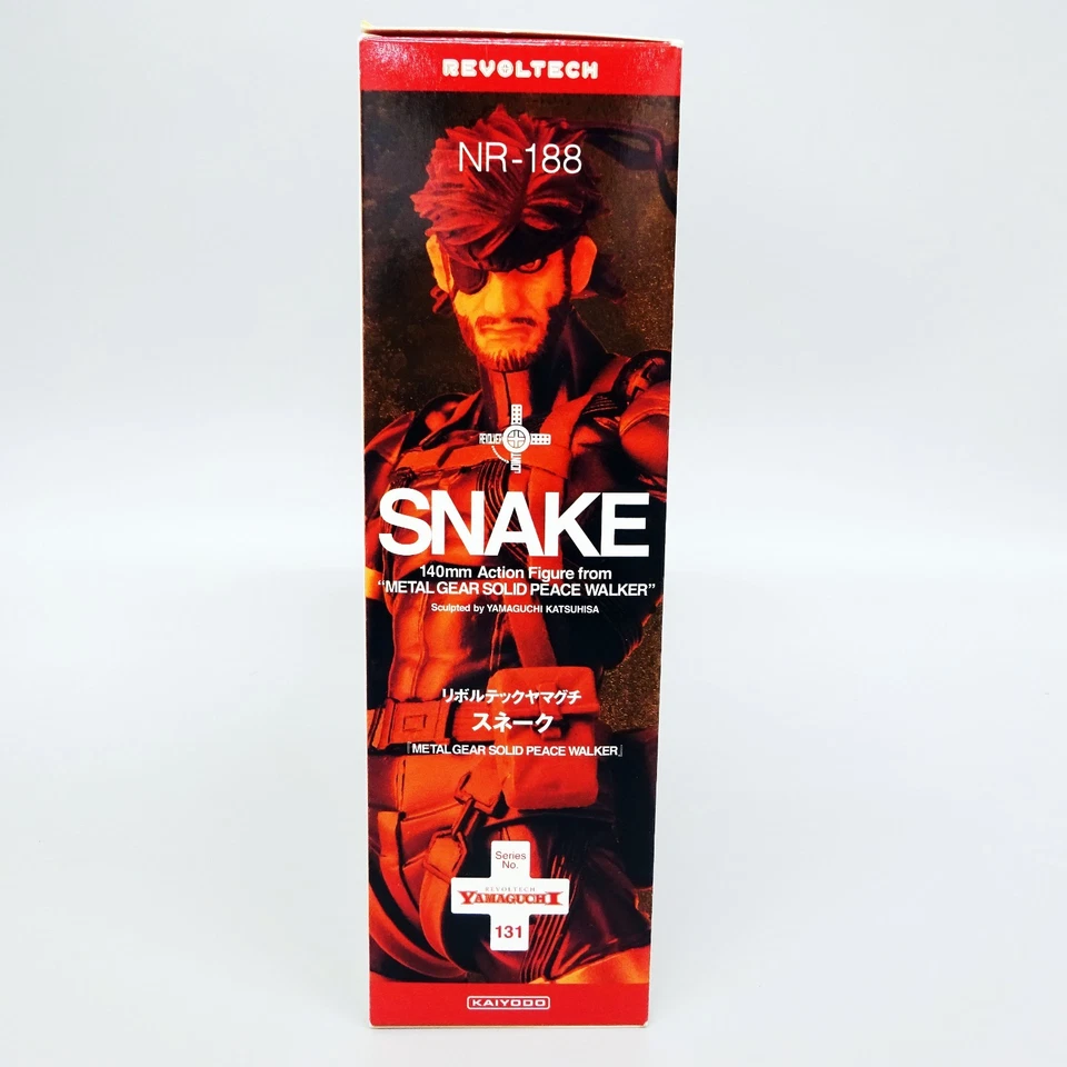 Figura Serpiente Revoltech Yamaguchi No.131 Metal Gear Solid Peace Walker NUEVA Foto 4 de 4