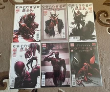 CARNAGE USA #1-5 + One-Shot NM COMPLETE SET 1st APP Clayton Crain 2012
