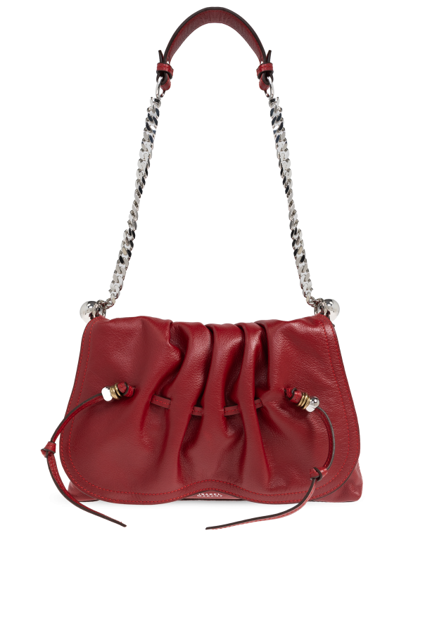 ISABEL MARANT Bolton Red Shoulder Bag New And Authentic
