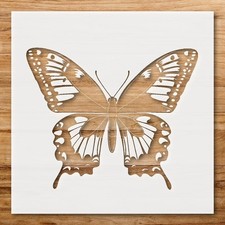 Stylized Butterfly Design Symmetrical Wall Art Reusable Stencil - StencilAir