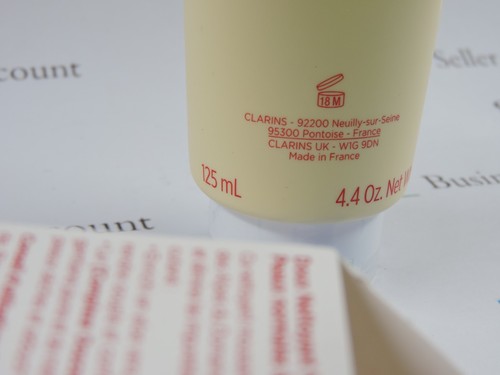 Clarins Hydrating Gentle Foaming Cleanser Alpine Gold Aloe Vera Dry Skin 125ml - Picture 5 of 5