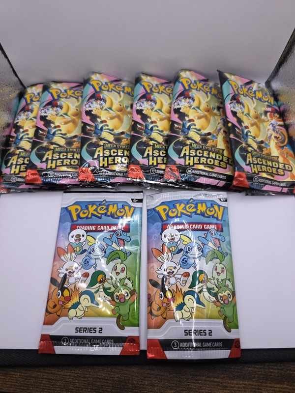 Ascended Heroes, Series Two, Prismatic And Surging Sparks Wrappers Empty