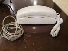 Vintage AT T Trimline 210 Push Button White Wall Or Desk Phone