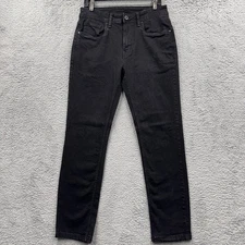 The Perfect Jean NYC Jeans Mens 30x30 Black Slim Fit Stretch Premium Denim