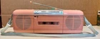 Sharp QT-50 (P) Portable Stereo Radio Cassette Rec- As seen on "STRANGER THINGS"