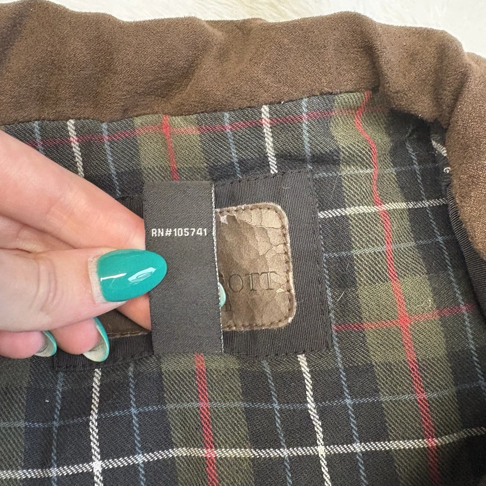 Lyle & Scott leather label black winter multi pocket jacket Men's M - Image 3 of 4