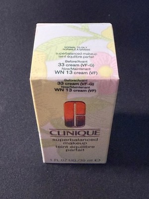 Clinique Superbalanced Makeup - WN 13 Cream - 1 oz / 30 ml - New in Box