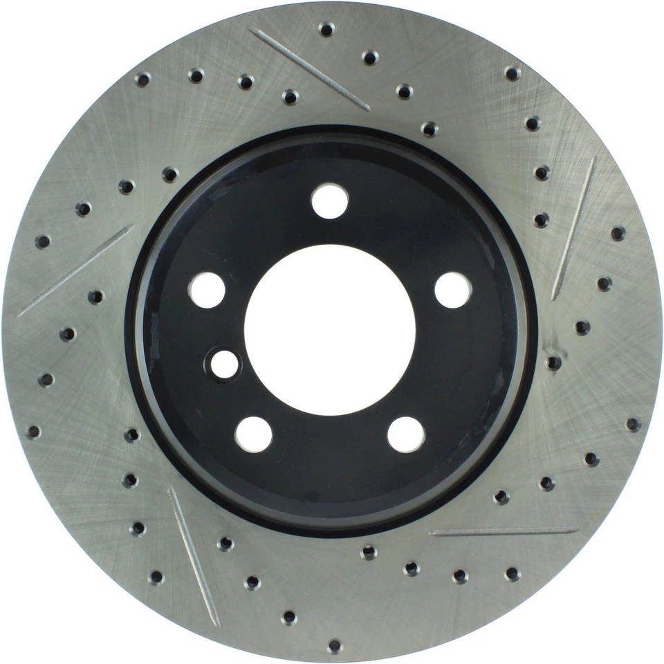 Rotor de freio a disco StopTech 127.34064L esportivo perfurado e com fenda - Imagem 3 de 4