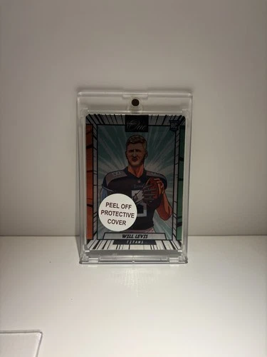 2023 Panini One Will Levis RC #2 Manga SSP Case Hit Metal Card Titans BW3