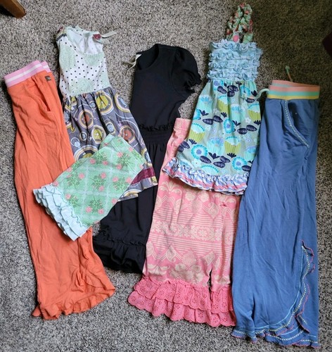Matilda Jane size 6 girls lot dresses pants shorties