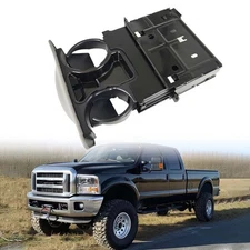 For Ford F-250 F-350 F-450 F-550 Super Duty 1999-2001 Dashboard Cup Holder Gray 