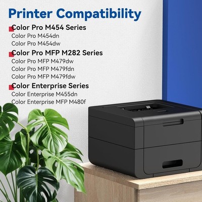 201X Toner 4-Pack for HP M252dw M277dw M277n CF400X-CF403X CMYK