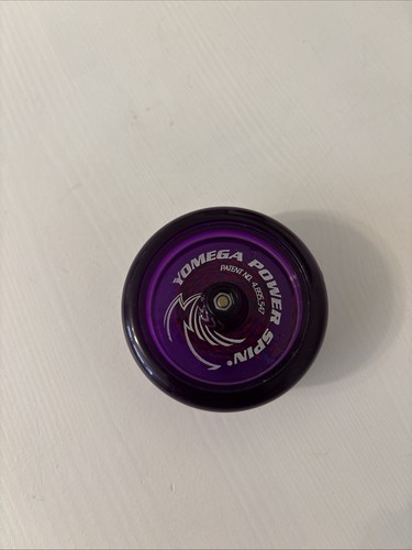 Vintage 1995 Yomega Power Spin Yo-Yo Modular Design Purple Transaxle - Bild 13 von 14