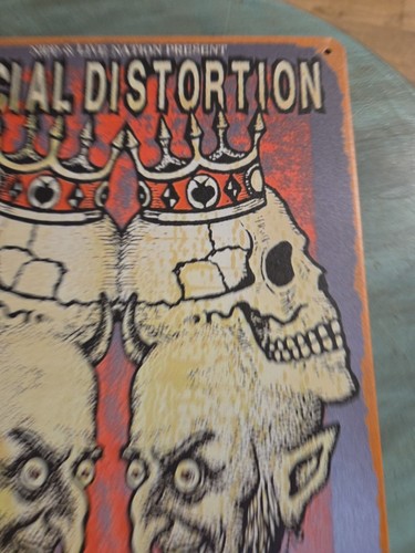 Social Distortion Rustic Looking 8x12 Metal Sign 2006 Y2K Tiger Army - Picture 4 of 12