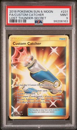 Custom Catcher graded PSA 9 for sale on eBay