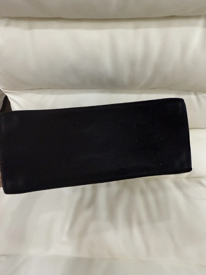 Bolso Salvatore Ferragamo mediano icónico con asa superior negro gamuza Foto 4 de 4