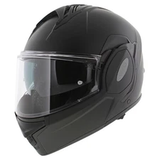 Vito Reverse Modular Motorcycle Helmet - Matt Black - Flip Back