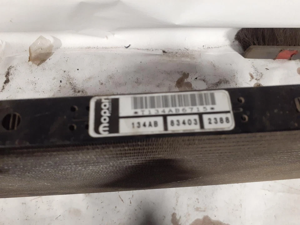 Used A/C Condenser fits: 1999 Dodge Caravan w/o rear AC Grade A - Image 4 of 4