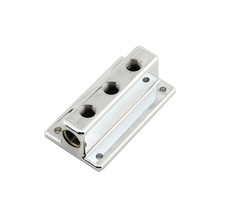 Mr. Gasket 6151mrg Tee Style Fuel Block With 3 Outlets