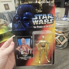 1995 KENNER C-3PO UNOPENED ACTION FIGURE - STAR WARS POWER FOR THE FORCE  SEALED