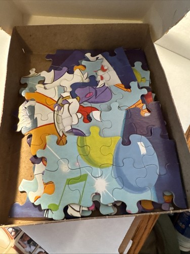 VINTAGE 1980 Whitman Walt Disney DONALD & DAISY DUCK DANCING PUZZLE 100 Pieces - 第 6/7 張圖片