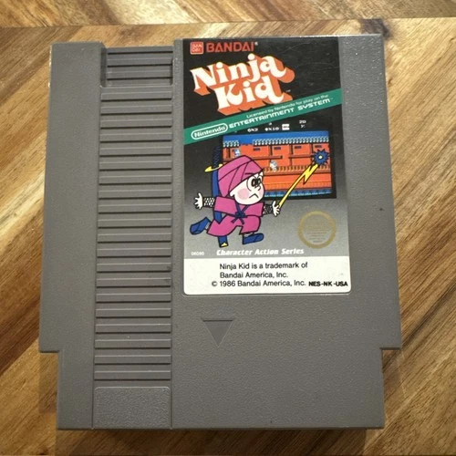 Ninja Kid Nintendo Entertainment System NES 5 Screw Game Cartridge - Tested