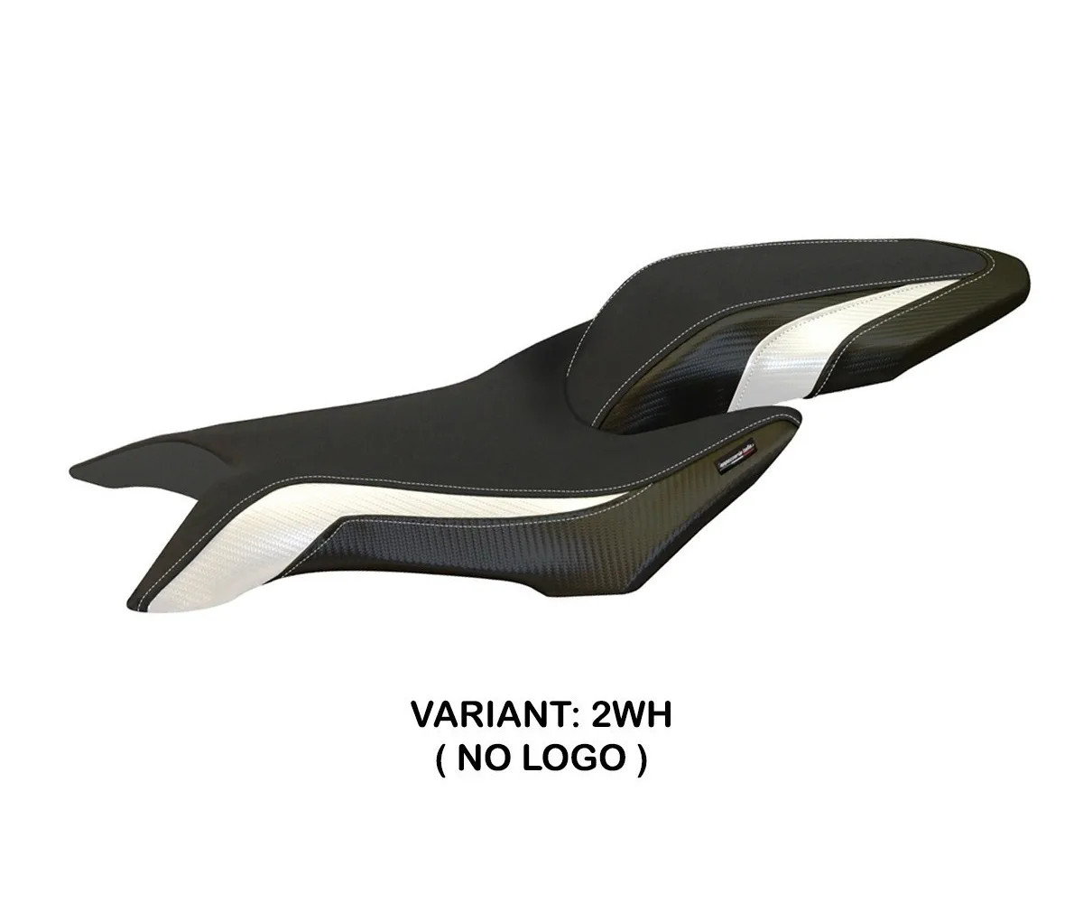 Seat saddle cover Zurigo 1 White (WH) TPZ MV AGUSTA BRUTALE 800 2016 2022 pM