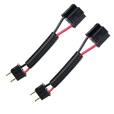 3 prong to 2 Wiring Harness Headlight, 3pin Female 2PIN... 