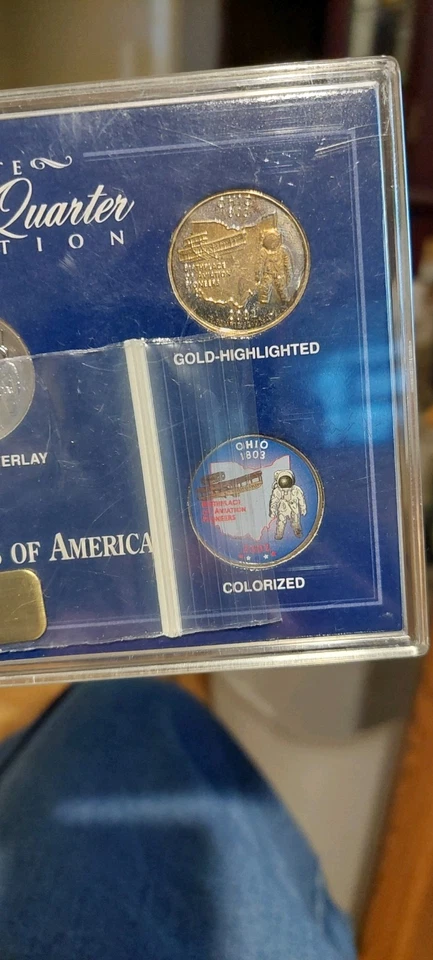 Uncirculated Quarter Set Never Opened OHIO - Image 4 of 4